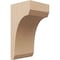 Ekena Millwork 8"W x 8"D x 16"H Wide Legacy Rough Cedar Woodgrain TimberThane Corbel, Primed Tan CORUR08X08X16LGYRCPR - alternate 1